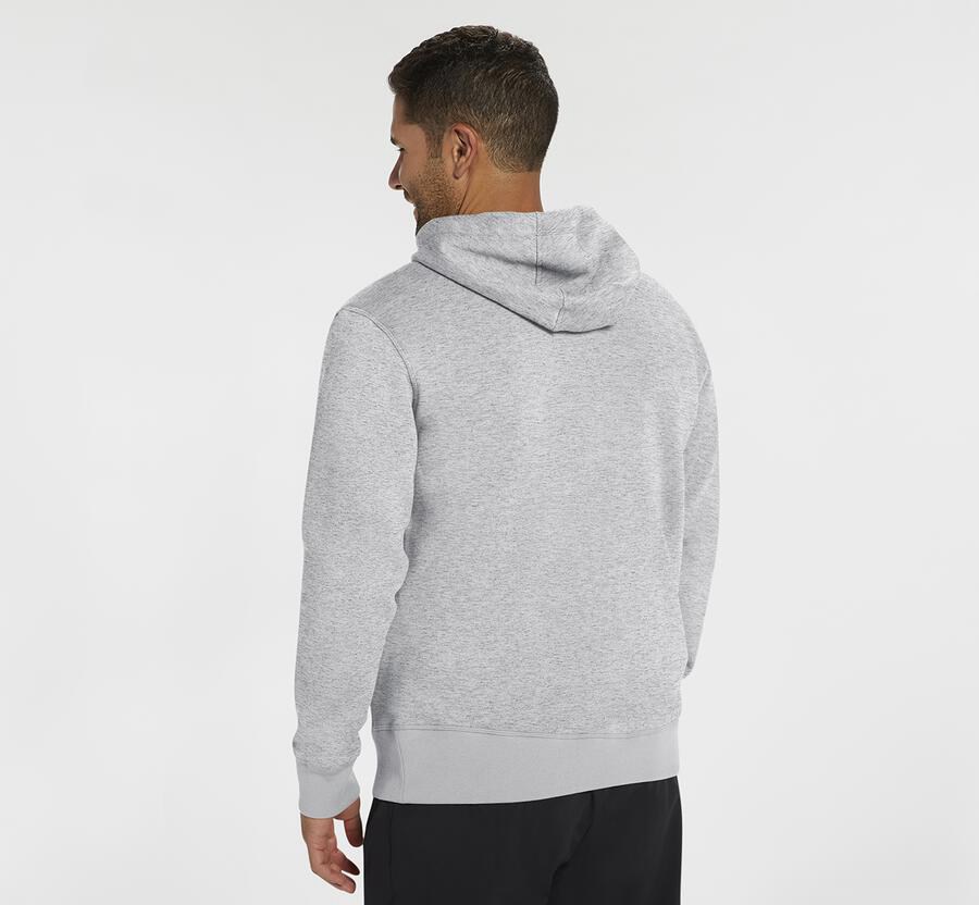 Sudadera Con Capucha Hoka One One Hombre - Performance - Gris - BAX943816